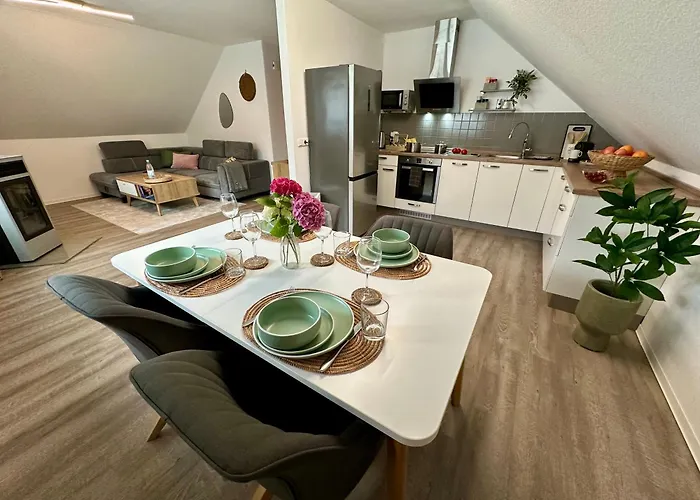 アパート Familie Oder Beruflich - 2 Schlafzimmer - 3 Betten - Geraeumig - Kueche - Gemuetlich